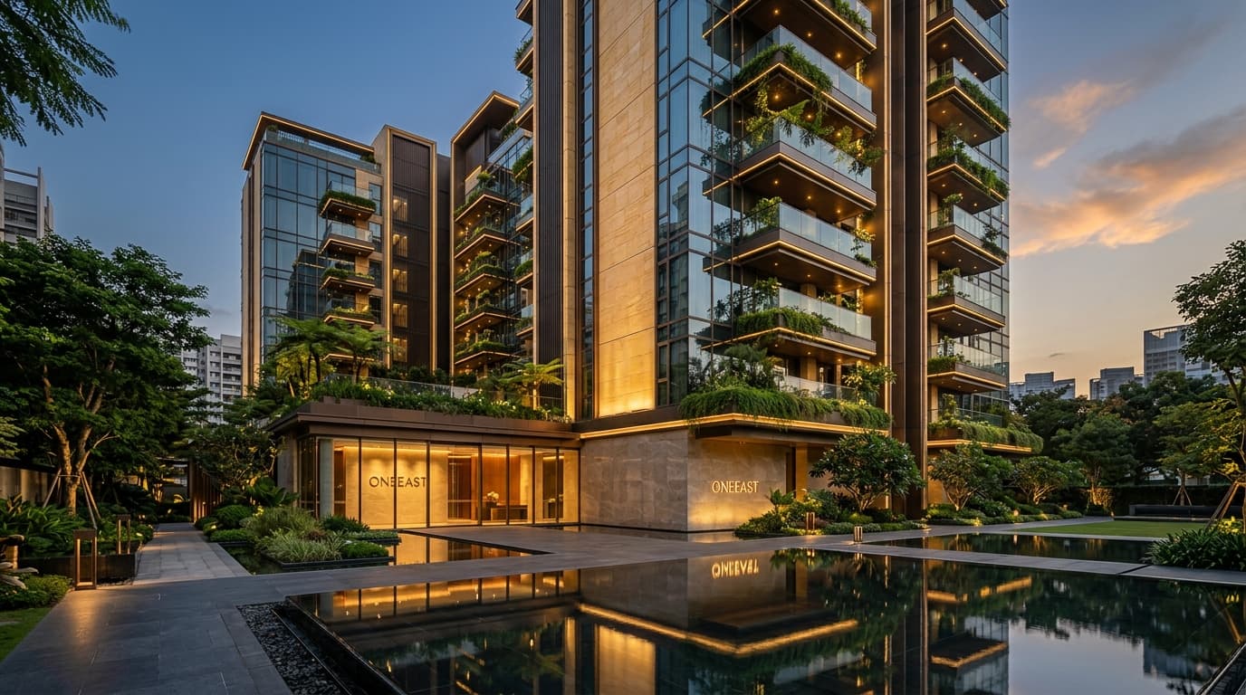 One East Modern Residential Architecture & Luxury Flats in Chittoor